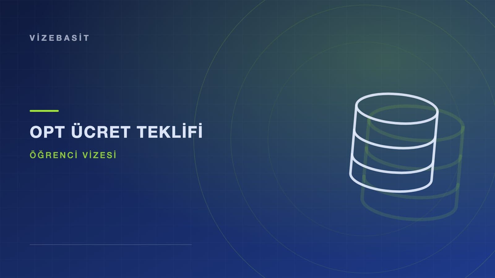 Mezuniyet sonrası çalışma izni için önerilen ücreti anlatan, madeni para yığını motifli öğrenci vizesi haber görseli
