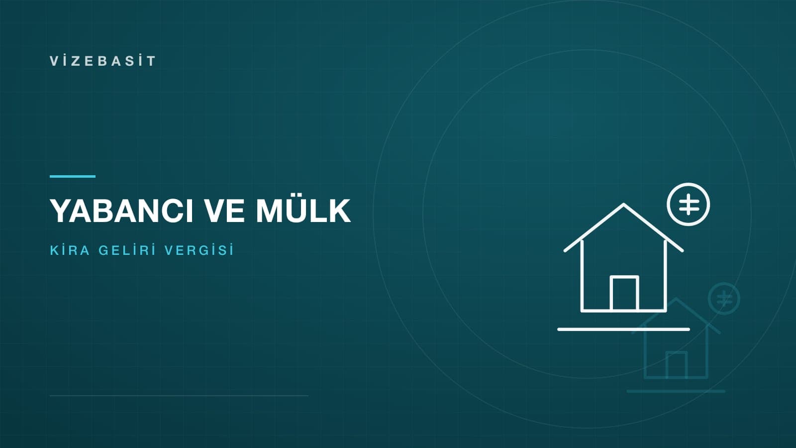 Yabancıların ABD’de mülk edinmesi için artı işaretli ev silueti motifli kapak görseli