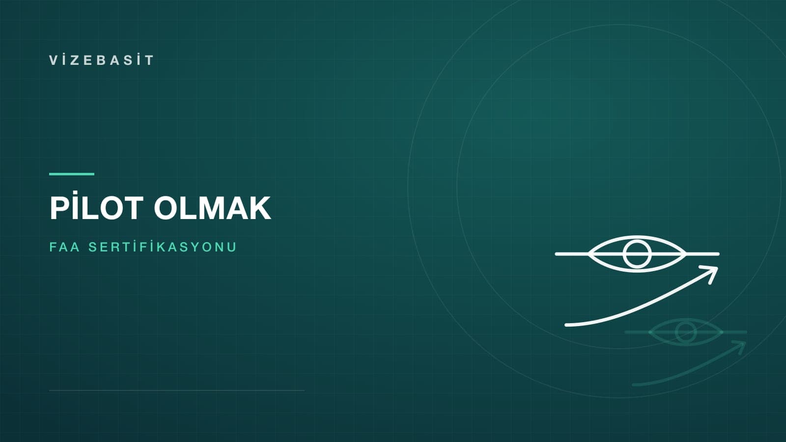 ABD’de pilot olmak için kanat çizgisi ve yükselen rota motifli kapak görseli